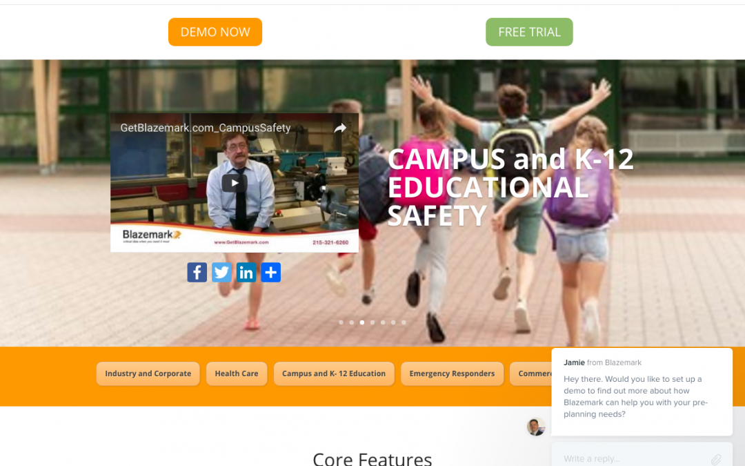 Site Refresh for Blazemark