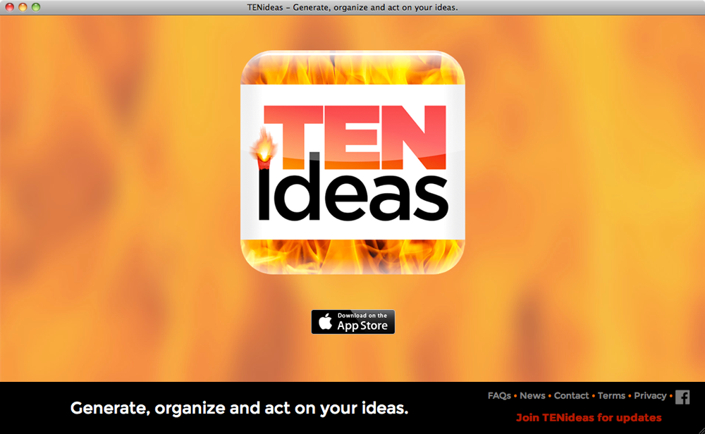 TENideas website launch