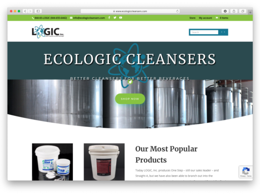 New E-commerce launch for Logic Cleansers
